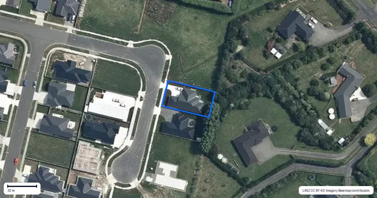 Property context map for 15 Kanzan Grove, Maewa, Feilding