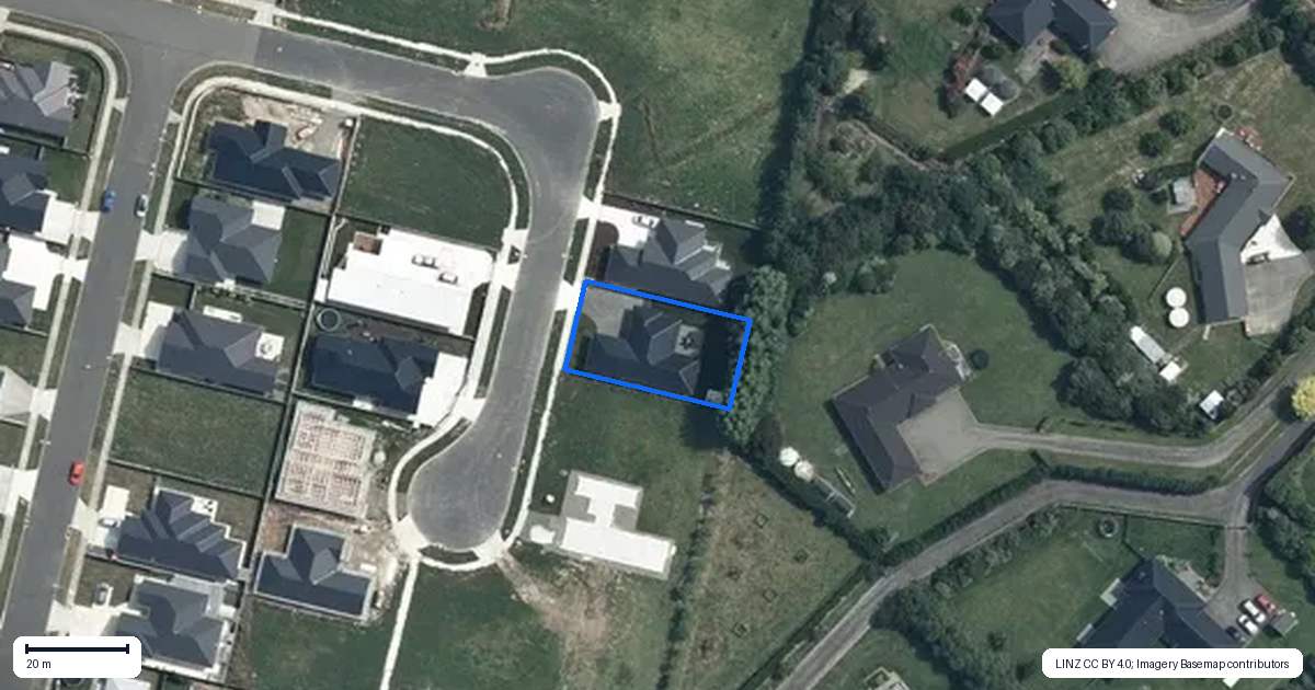 Property context map for 17 Kanzan Grove, Maewa, Feilding