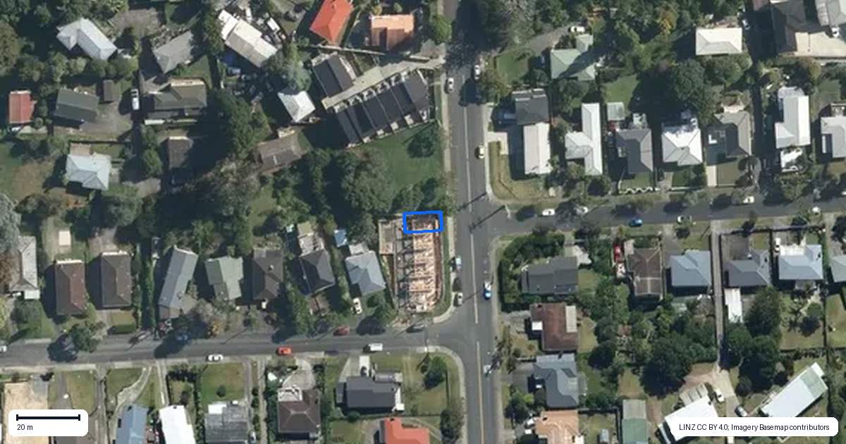 Property context map for 57A Whitney Street, Avondale, Auckland