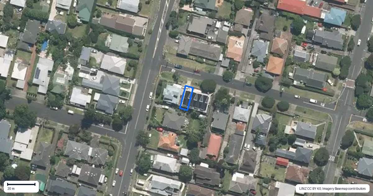 Property context map for 50D Shorwell Street, Sandringham, Auckland