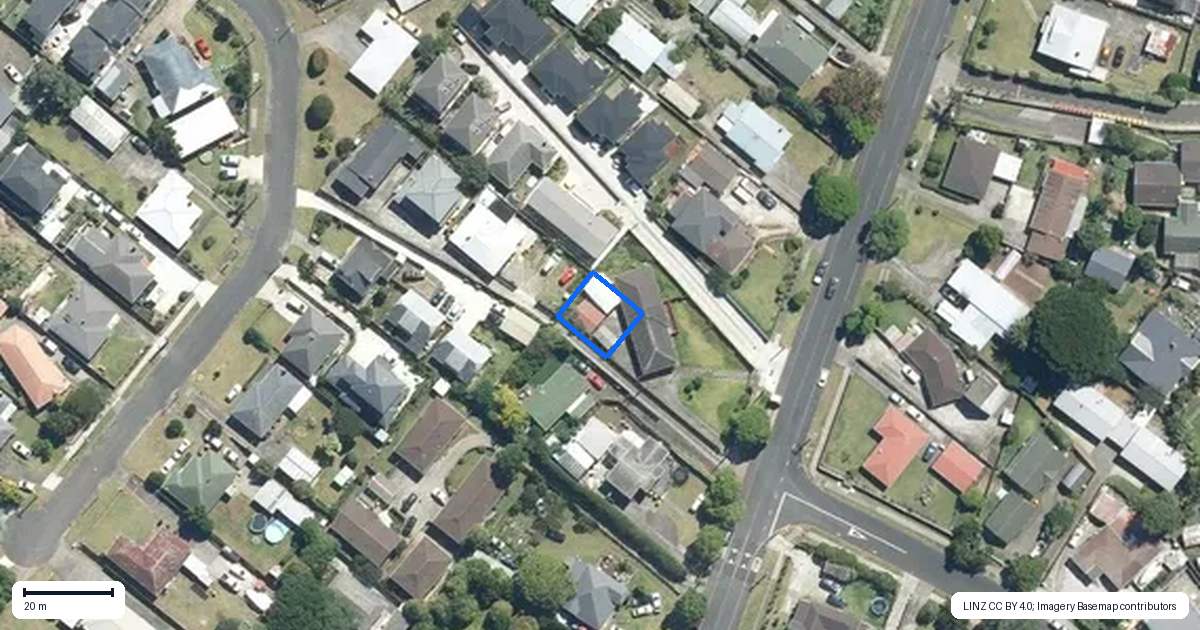 Property context map for 41E Park Avenue, Papatoetoe, Auckland