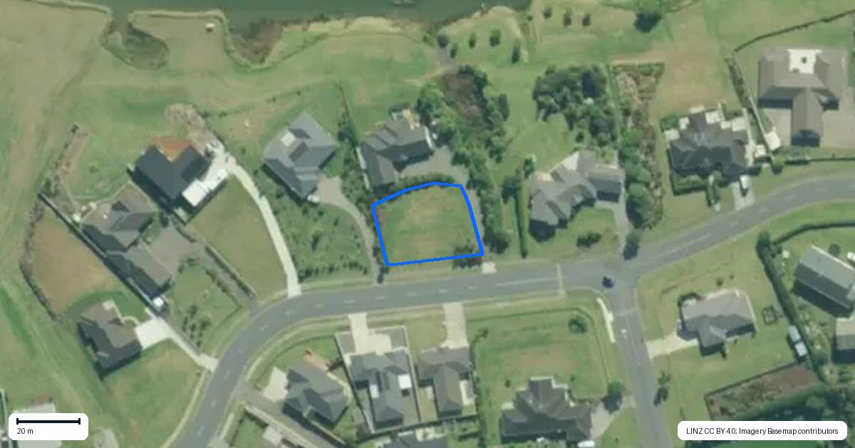 Property context map for 6 Breton Drive, Waipu