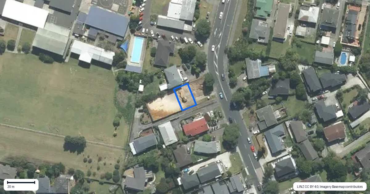 Property context map for 76B Chartwell Avenue, Glenfield, Auckland