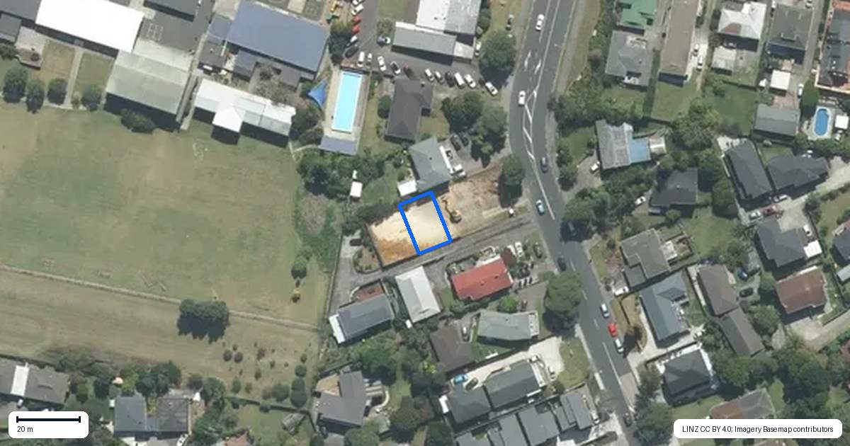 Property context map for 76C Chartwell Avenue, Glenfield, Auckland