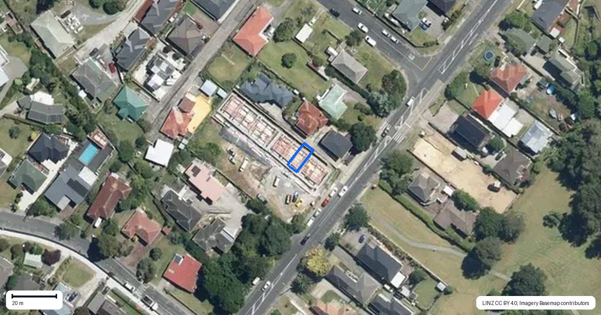 Property context map for 3/101 White Swan Road, Mount Roskill, Auckland