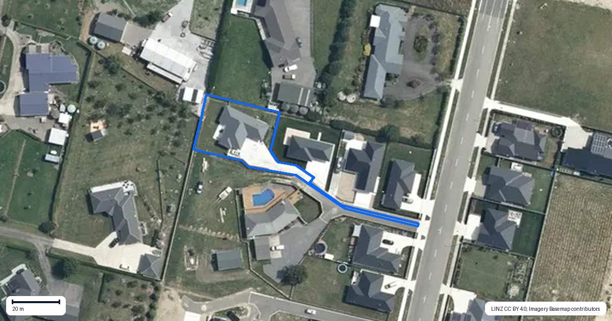 Property context map for 119C Churcher Street, Maewa, Feilding