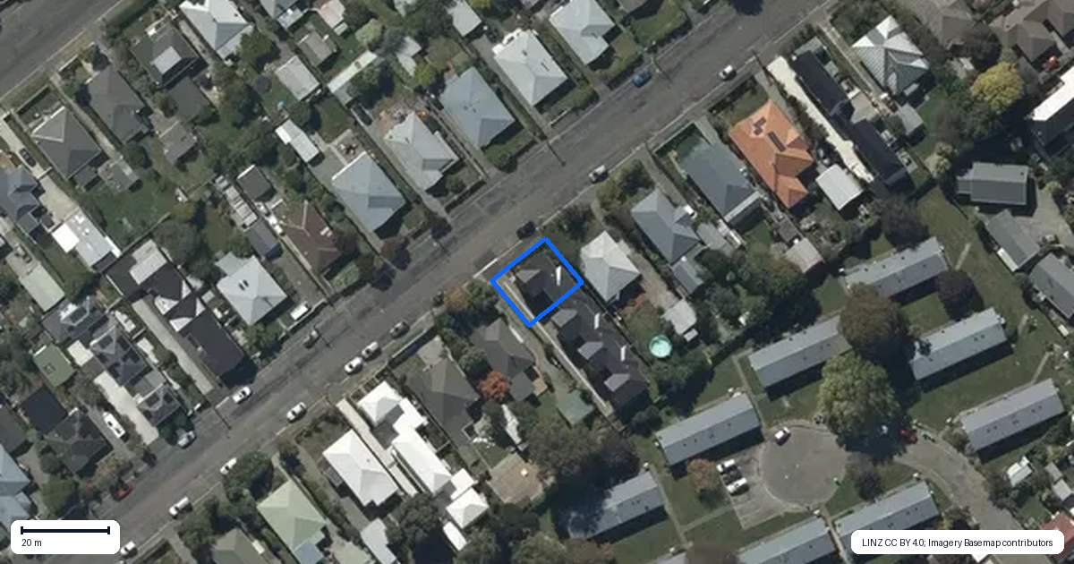 Property context map for 68A Bletsoe Avenue, Spreydon, Christchurch