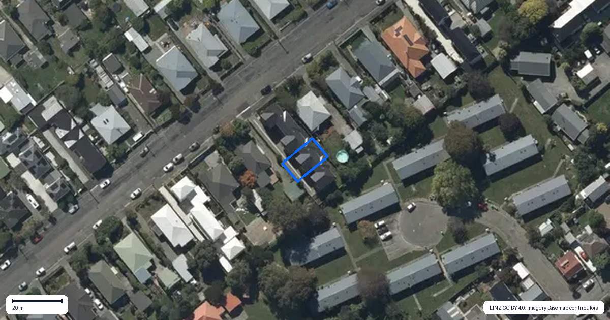Property context map for 68C Bletsoe Avenue, Spreydon, Christchurch