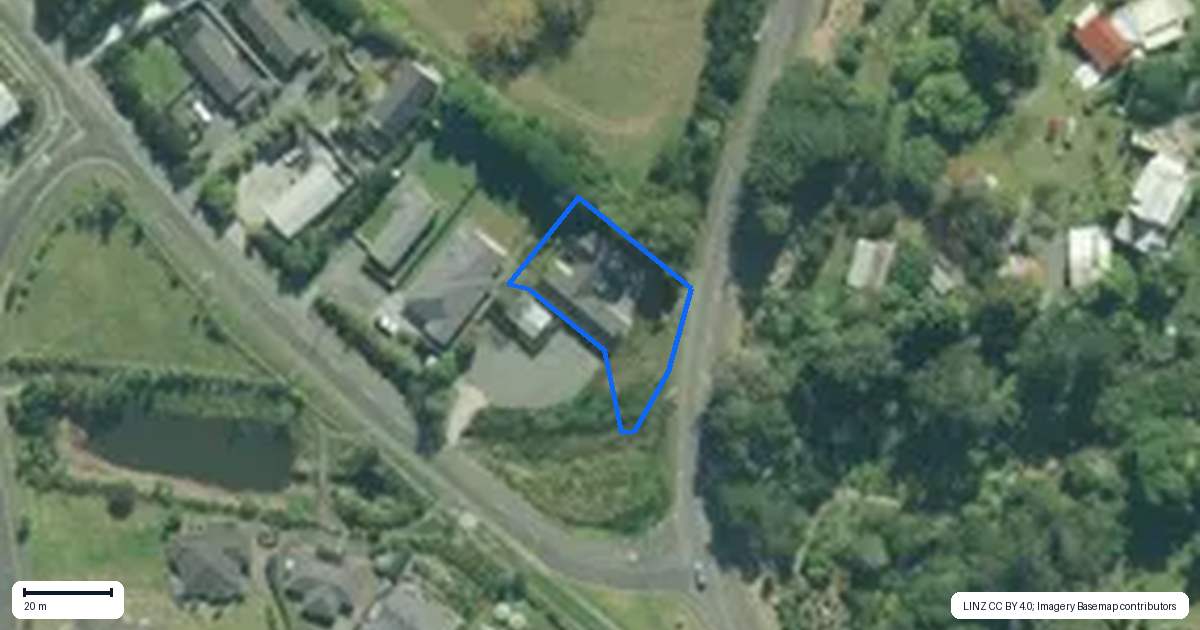 Property context map for 23 Molesworth Drive, Mangawhai