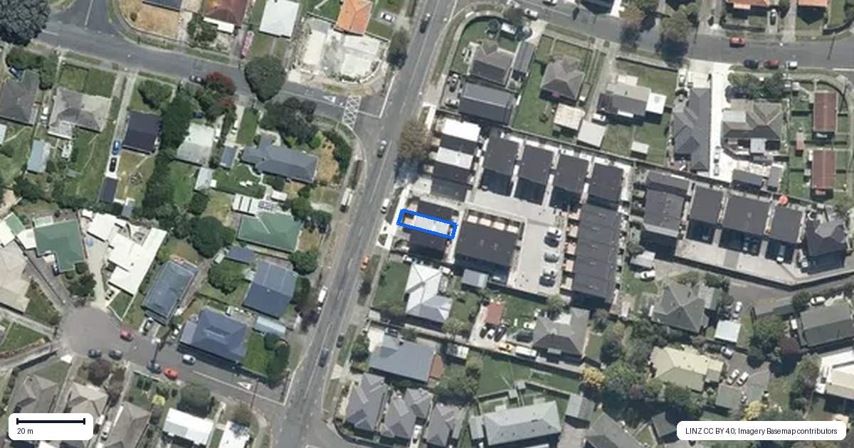Property context map for 2/342 Waiwhetu Road, Fairfield, Lower Hutt