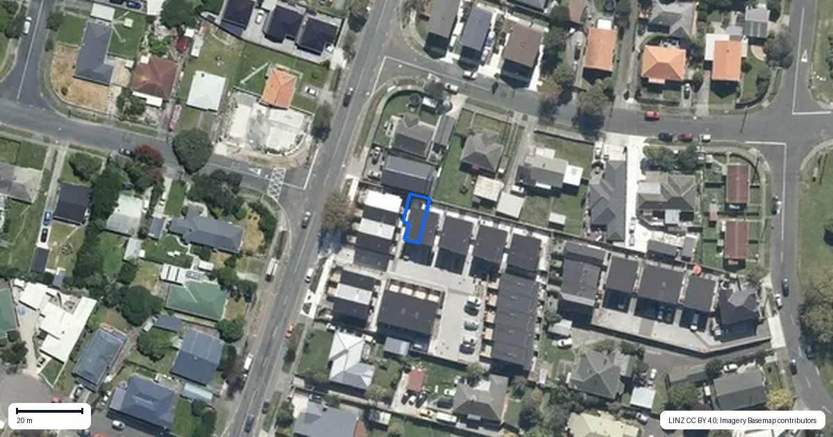 Property context map for 20/342 Waiwhetu Road, Fairfield, Lower Hutt