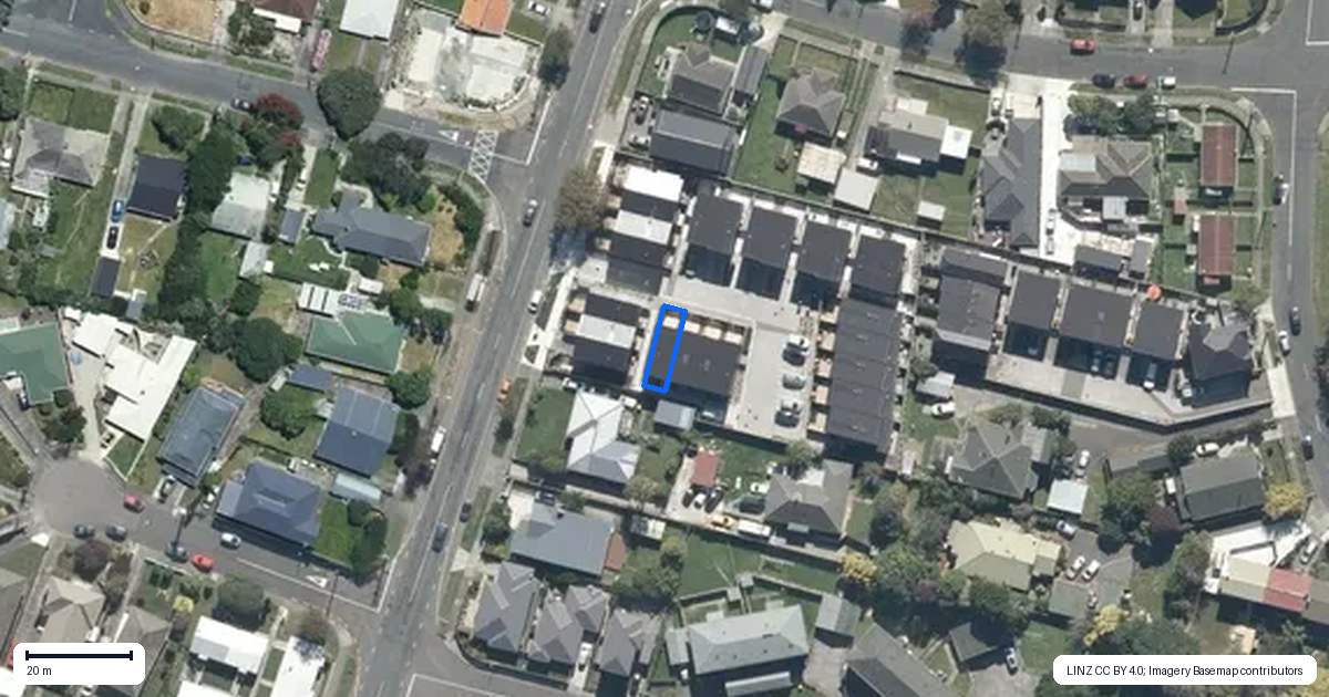 Property context map for 4/342 Waiwhetu Road, Fairfield, Lower Hutt