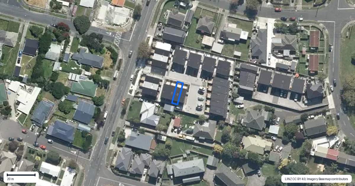 Property context map for 6/342 Waiwhetu Road, Fairfield, Lower Hutt