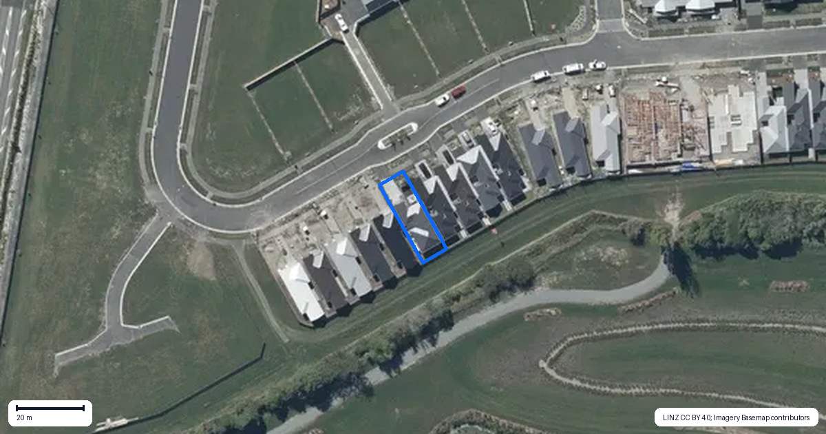 Property context map for 56 River Stone Drive, Halswell, Christchurch