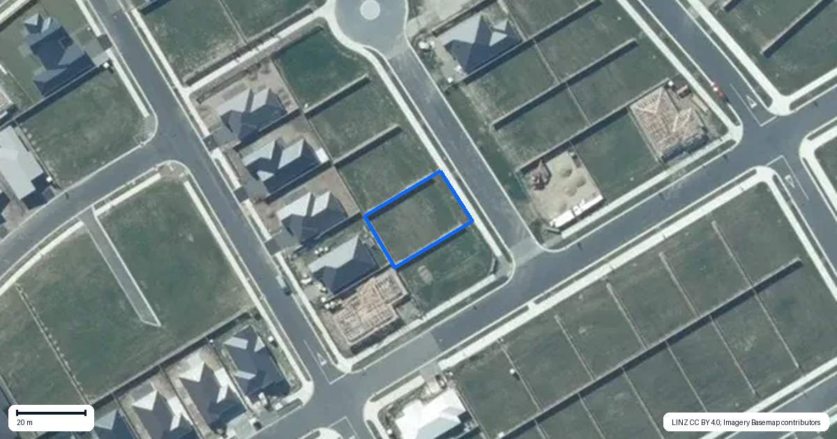 Property context map for 3 Jasmine Close, Rolleston
