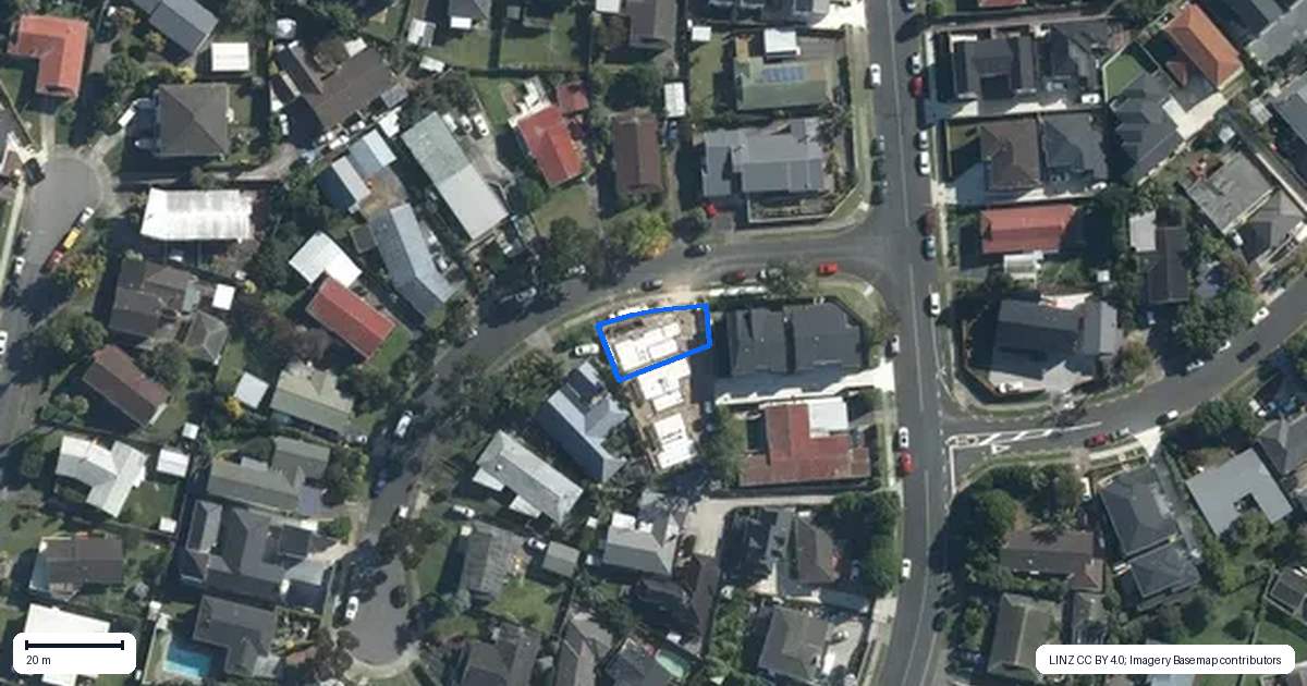 Property context map for 4A Pinero Place, Bucklands Beach, Auckland