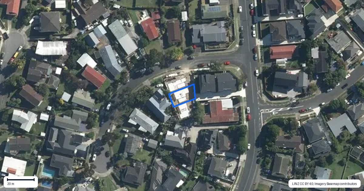 Property context map for 4B Pinero Place, Bucklands Beach, Auckland