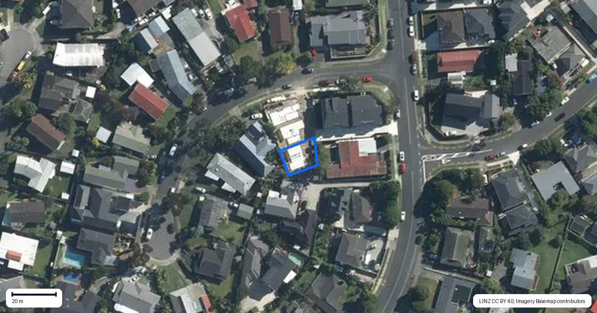 Property context map for 4C Pinero Place, Bucklands Beach, Auckland