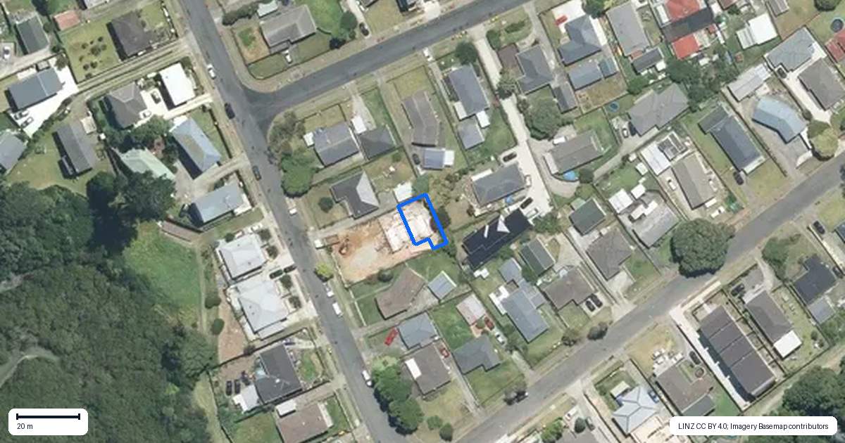 Property context map for 14D Volante Avenue, Wattle Downs, Auckland