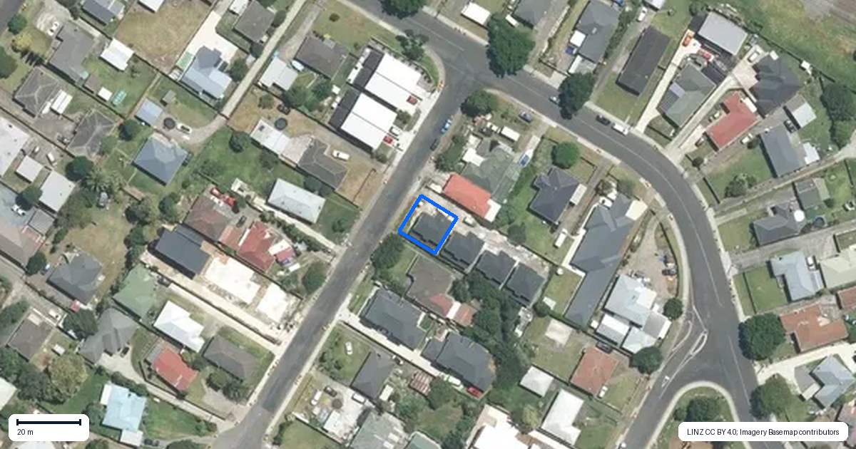Property context map for 2A Surrey Street, Manurewa, Auckland