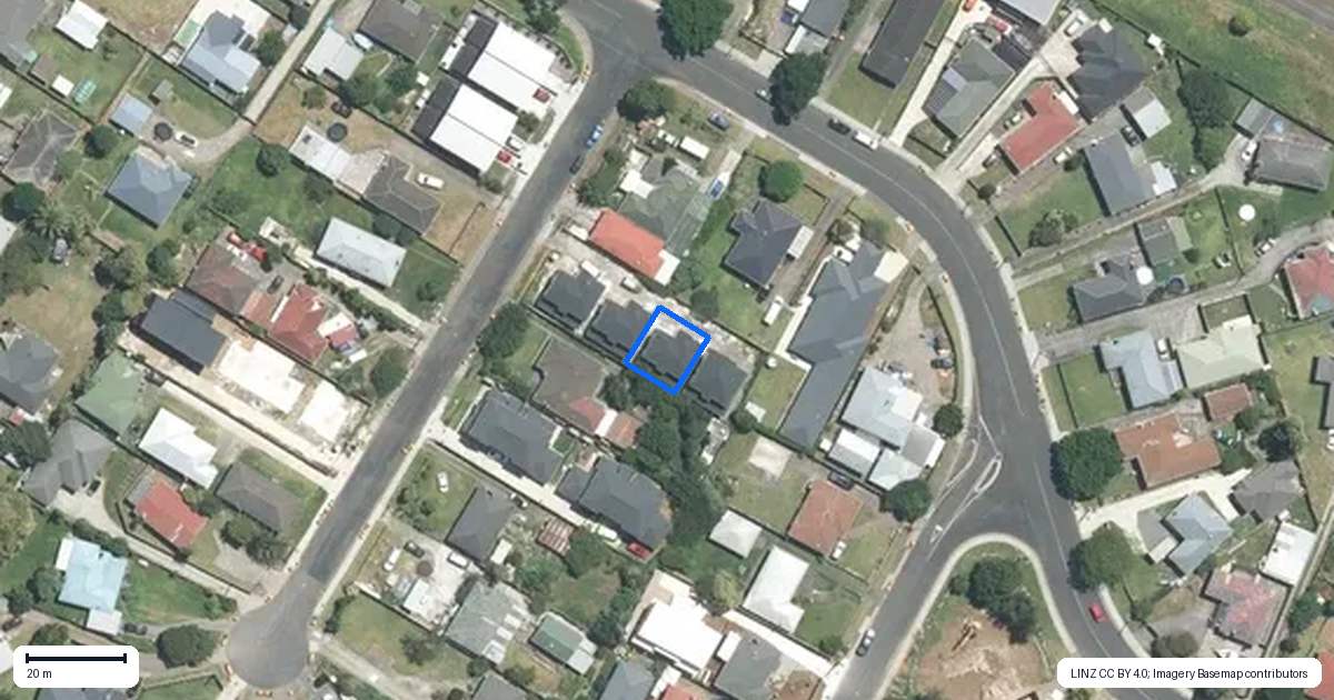 Property context map for 2C Surrey Street, Manurewa, Auckland