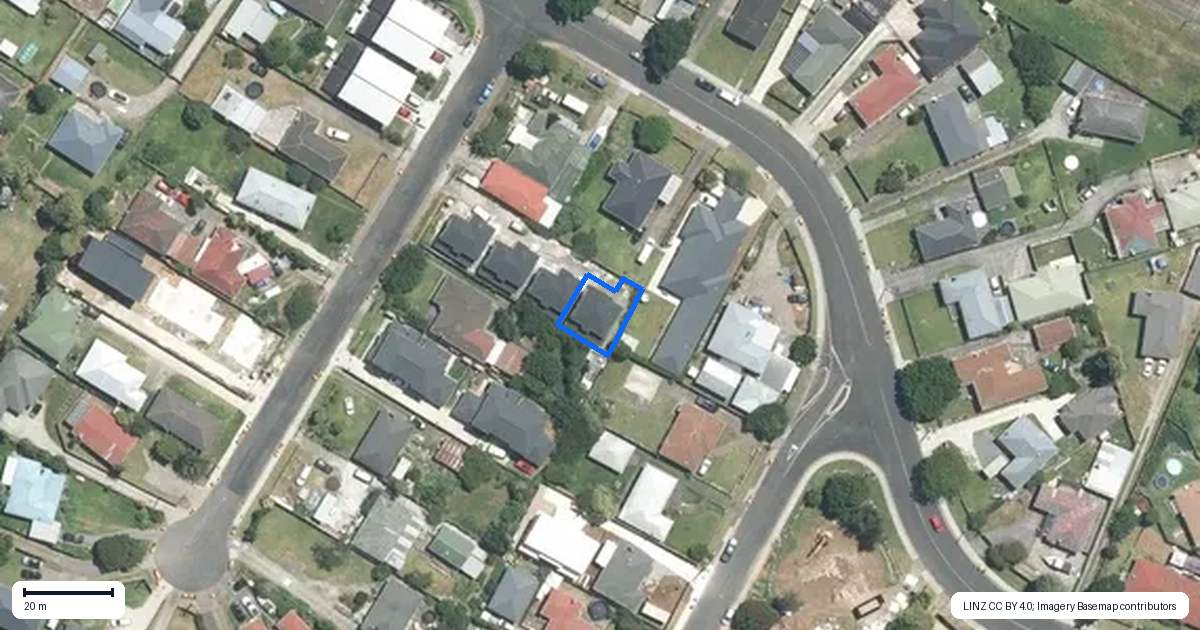 Property context map for 2D Surrey Street, Manurewa, Auckland