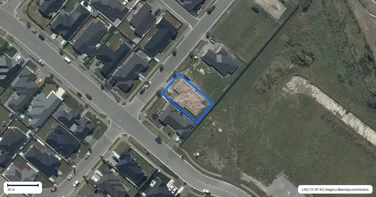 Property context map for 4 John Holmes Road, Halswell, Christchurch
