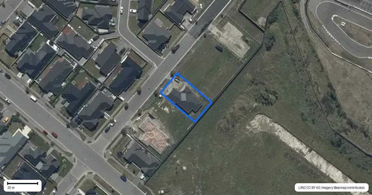 Property context map for 8 John Holmes Road, Halswell, Christchurch