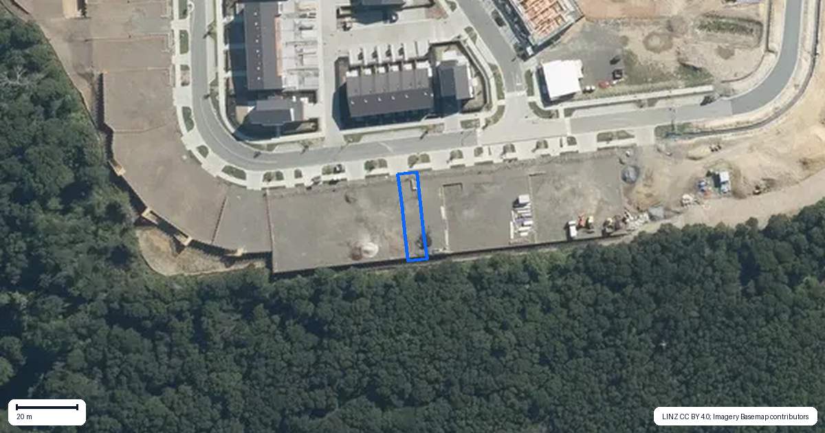 Property context map for 34 Te Aniwaniwa Terrace, Albany, Auckland