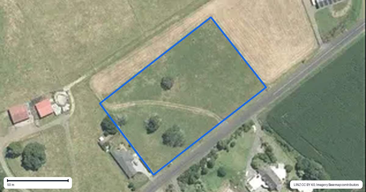 Property context map for 16 Parker Lane, Buckland, Pukekohe