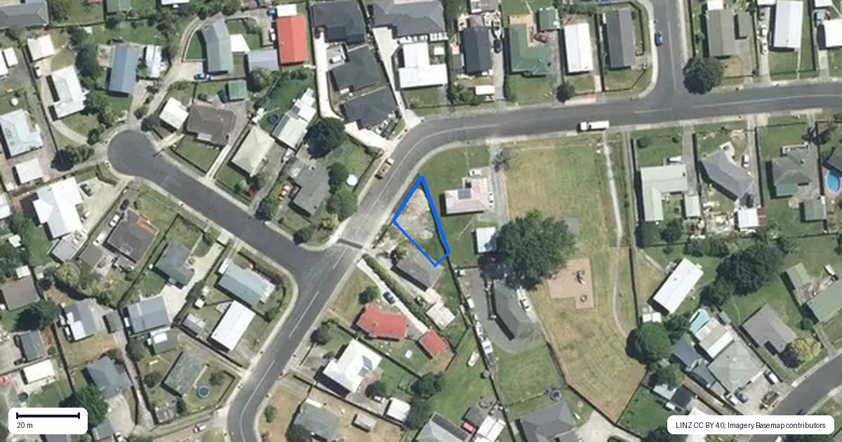 Property context map for 85D Cargill Street, Papakura