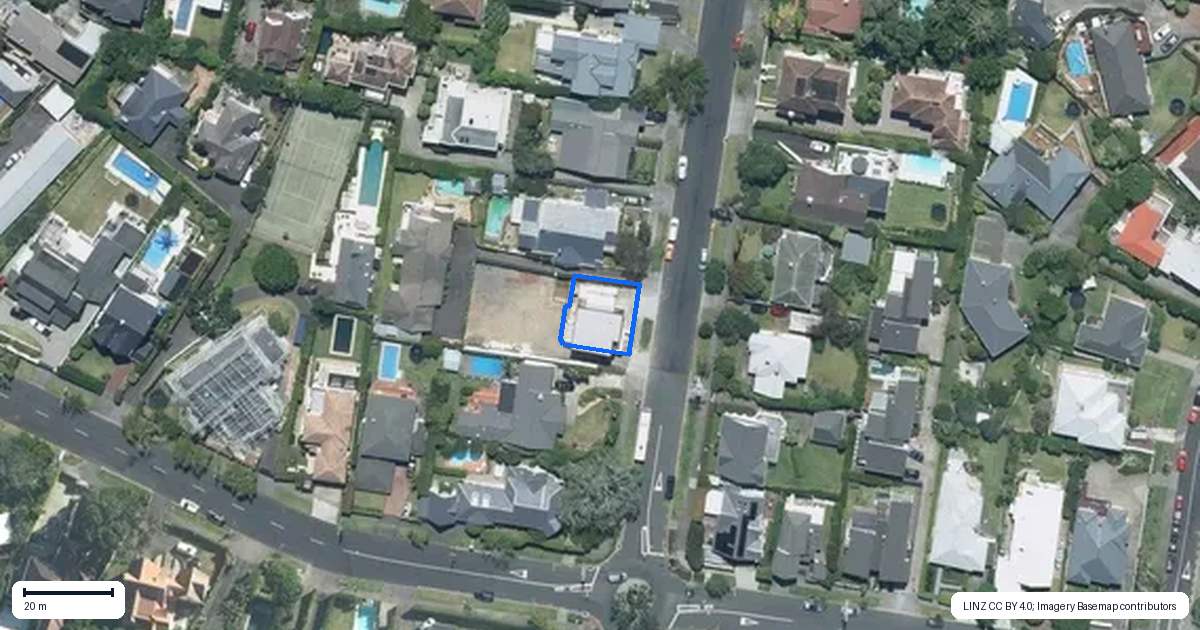 Property context map for 46B Lucerne Road, Remuera, Auckland
