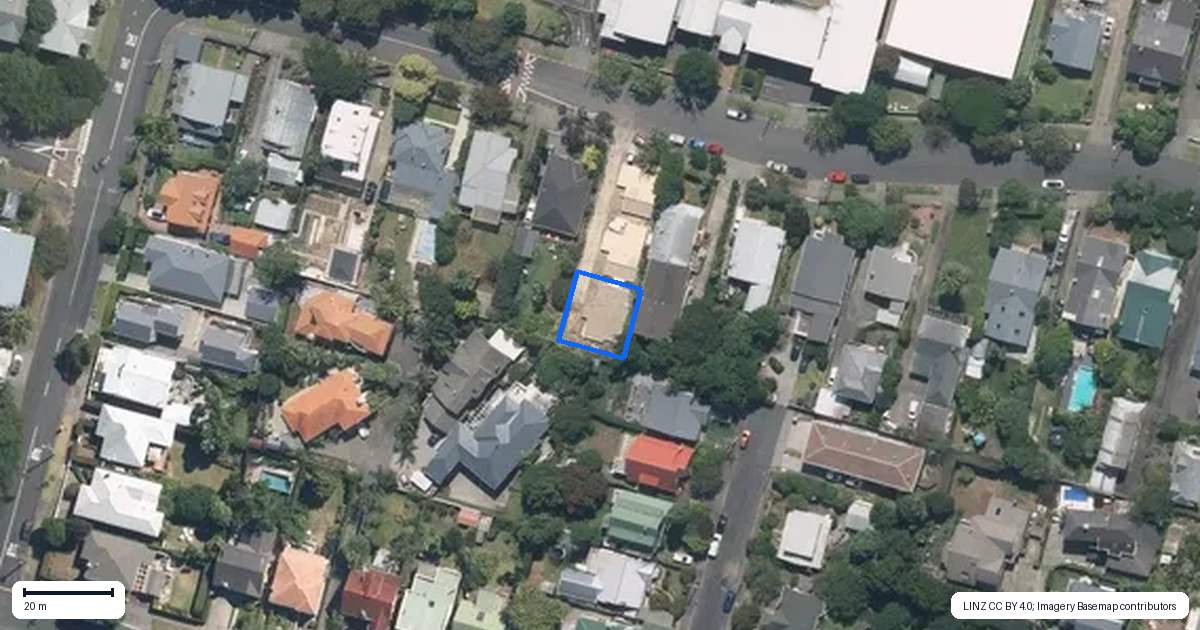 Property context map for 56C Ellerton Road, Mount Eden, Auckland
