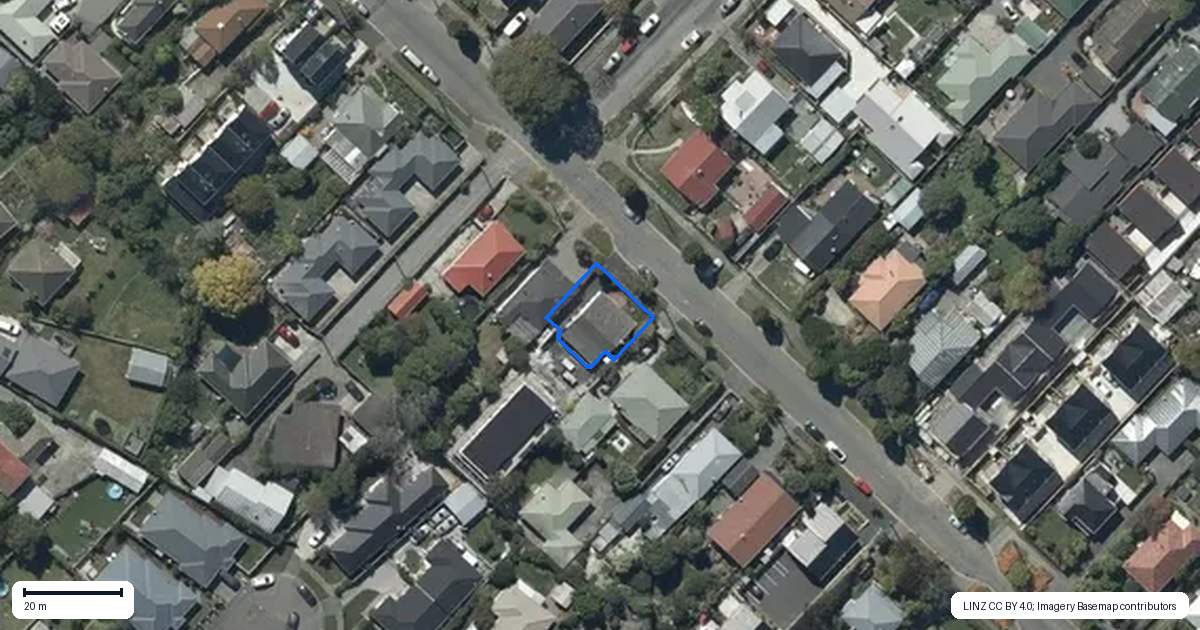 Property context map for 92 Wildberry Street, Woolston, Christchurch