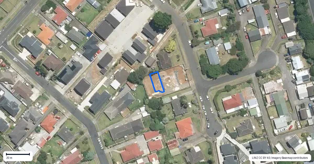 Property context map for 27D Esperanto Road, Papatoetoe, Auckland