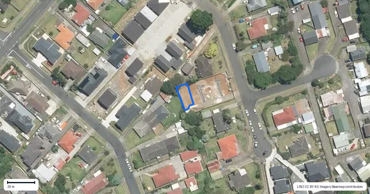 Property context map for 27E Esperanto Road, Papatoetoe, Auckland