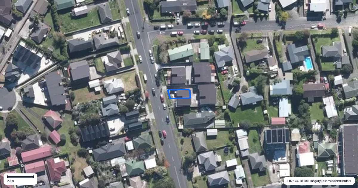 Property context map for 647B Te Atatu Road, Te Atatu Peninsula, Auckland