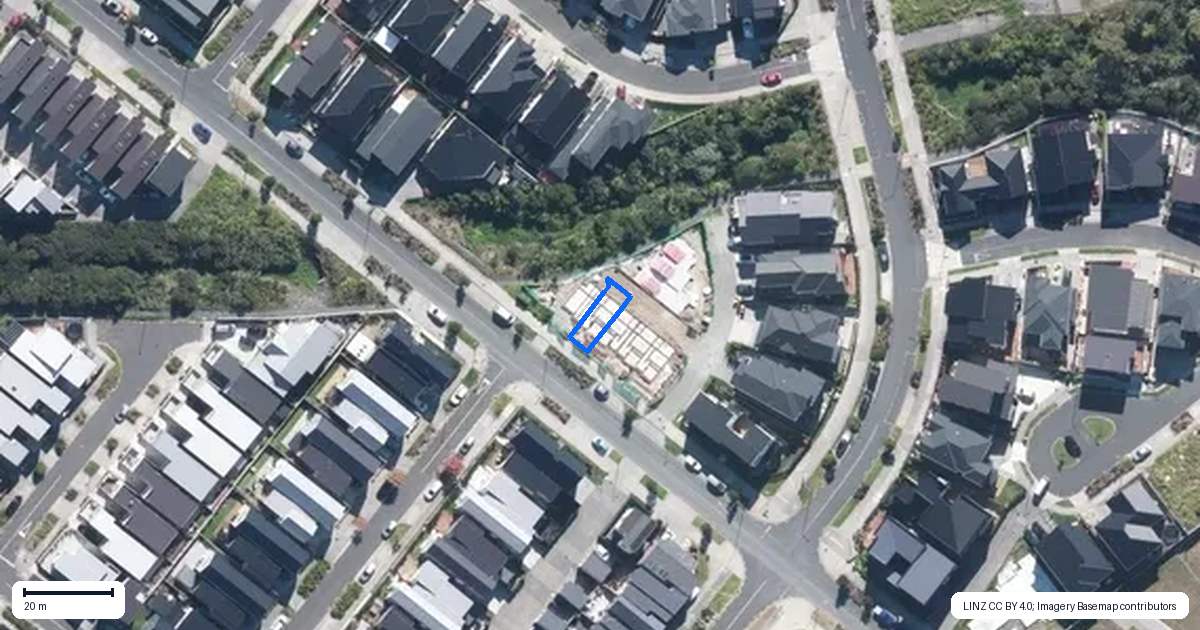 Property context map for 14B Tahingamanu Road, Hobsonville, Auckland