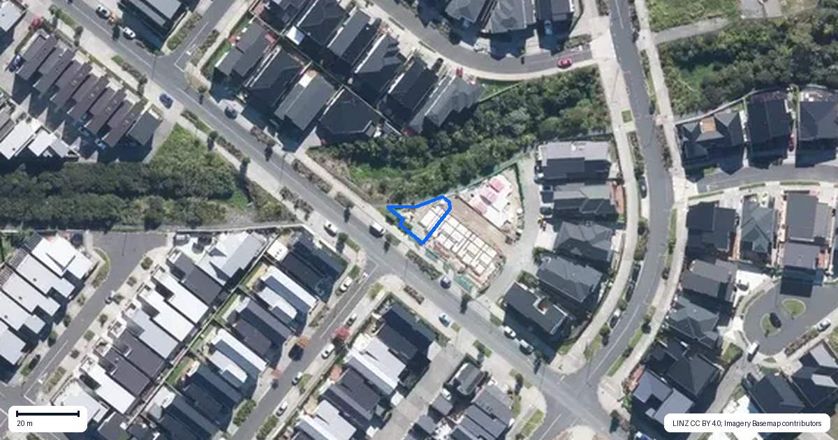Property context map for 14A Tahingamanu Road, Hobsonville, Auckland