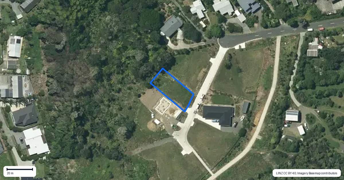 Property context map for 7/123 Greenslade Road, Raglan