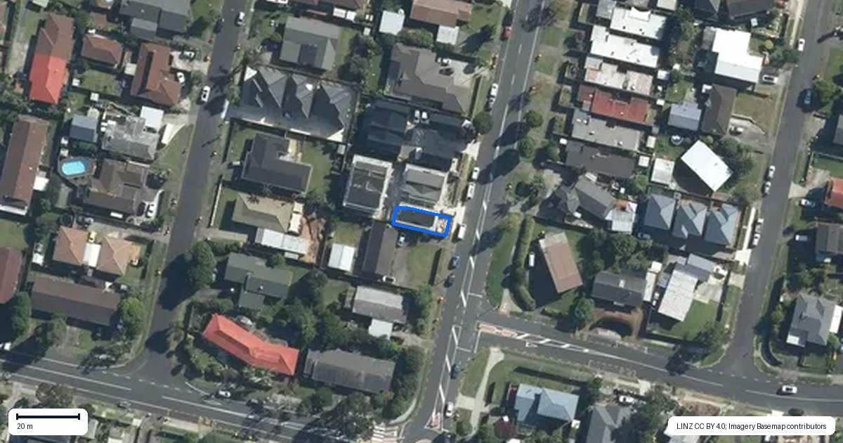 Property context map for 315F Bucklands Beach Road, Bucklands Beach, Auckland