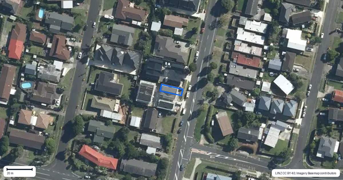 Property context map for 315A Bucklands Beach Road, Bucklands Beach, Auckland