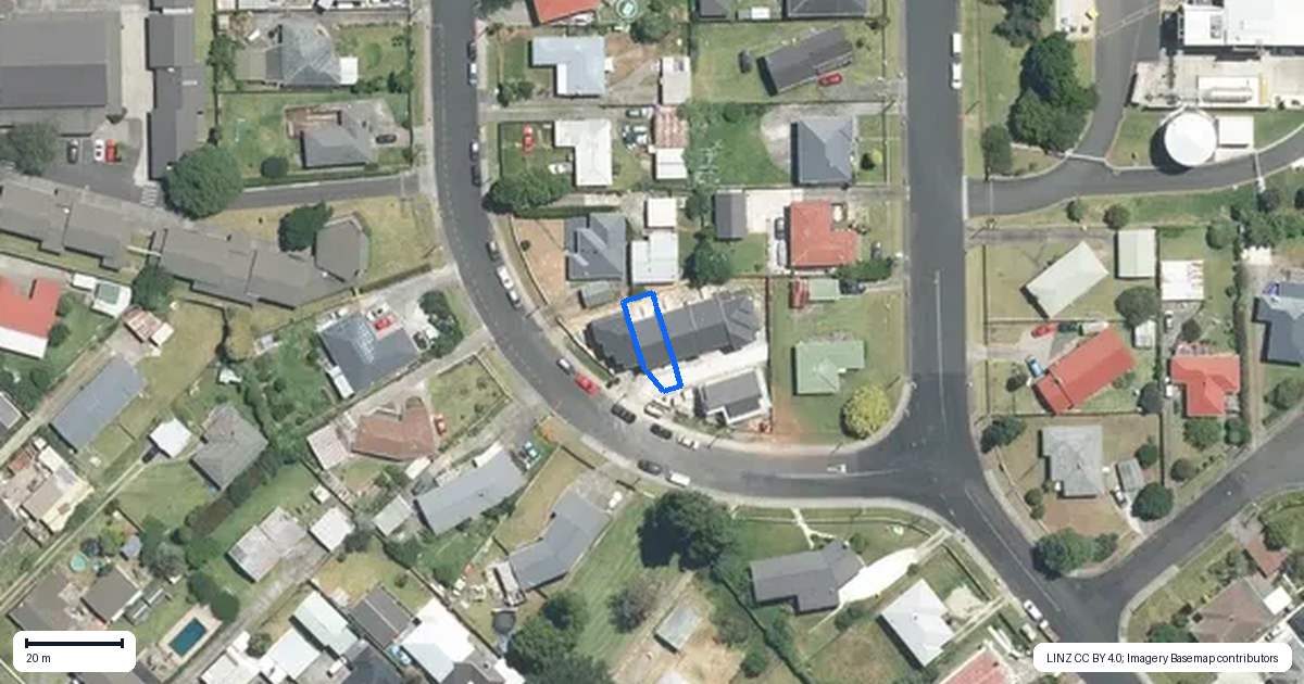 Property context map for 34B Greenmeadows Avenue, Manurewa East, Auckland