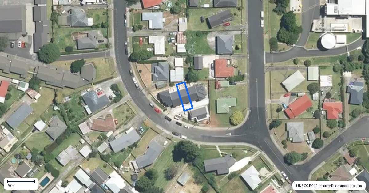 Property context map for 34C Greenmeadows Avenue, Manurewa East, Auckland