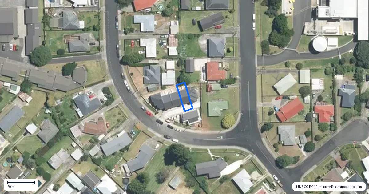 Property context map for 34D Greenmeadows Avenue, Manurewa East, Auckland