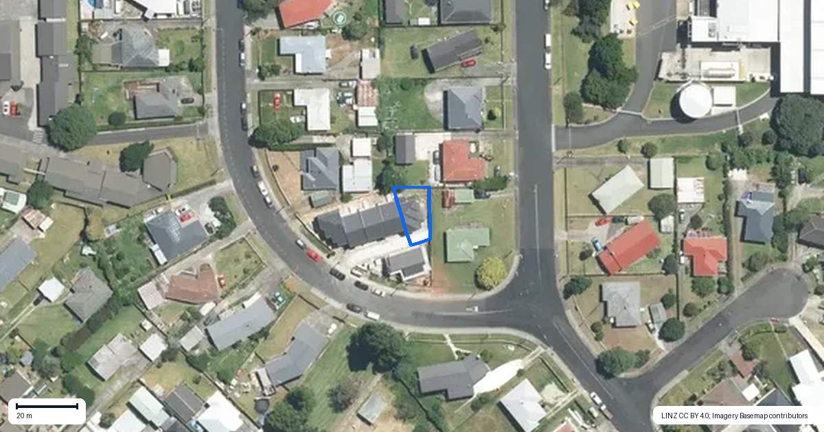 Property context map for 34E Greenmeadows Avenue, Manurewa East, Auckland