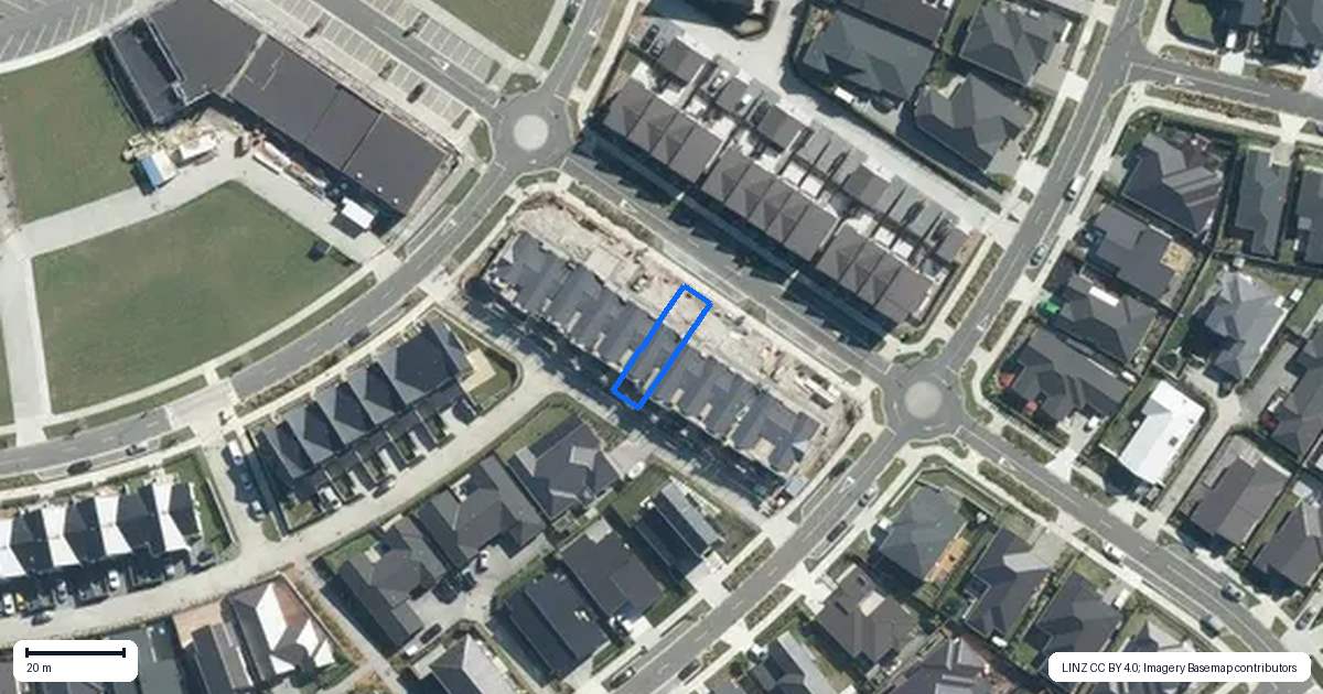 Property context map for 6/36 Henry Tayler Rise, Wainui