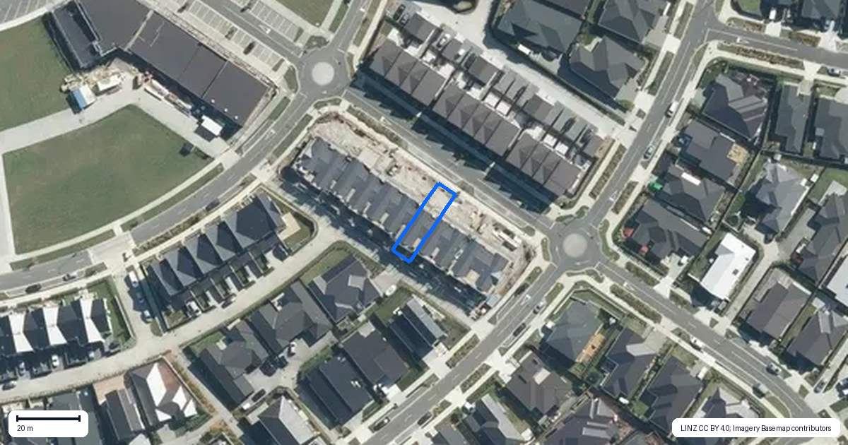 Property context map for 7/36 Henry Tayler Rise, Wainui