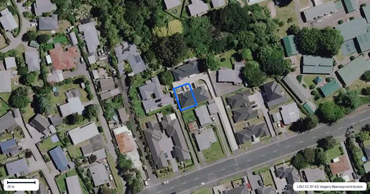 Property context map for 1/81 Insoll Avenue, Enderley, Hamilton