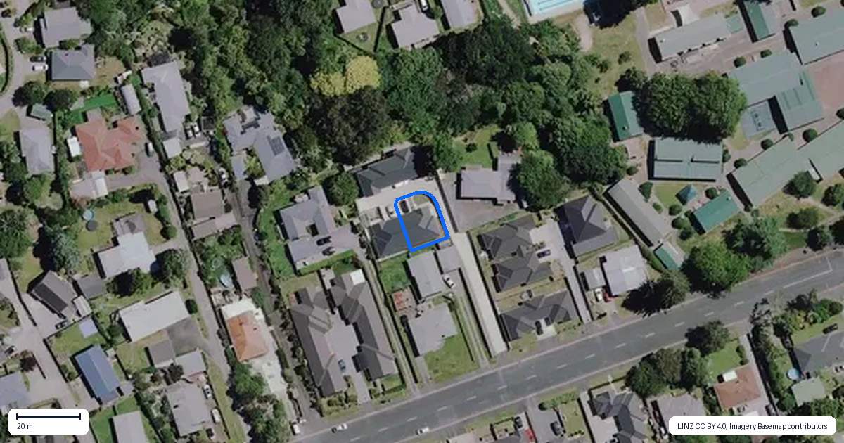 Property context map for 2/81 Insoll Avenue, Enderley, Hamilton